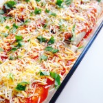 Turkey and Black Bean Enchiladas