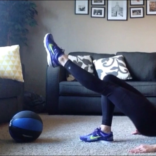At Home Medicine Ball Workout